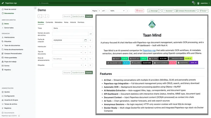 Taan Mind gallery preview screenshot 2